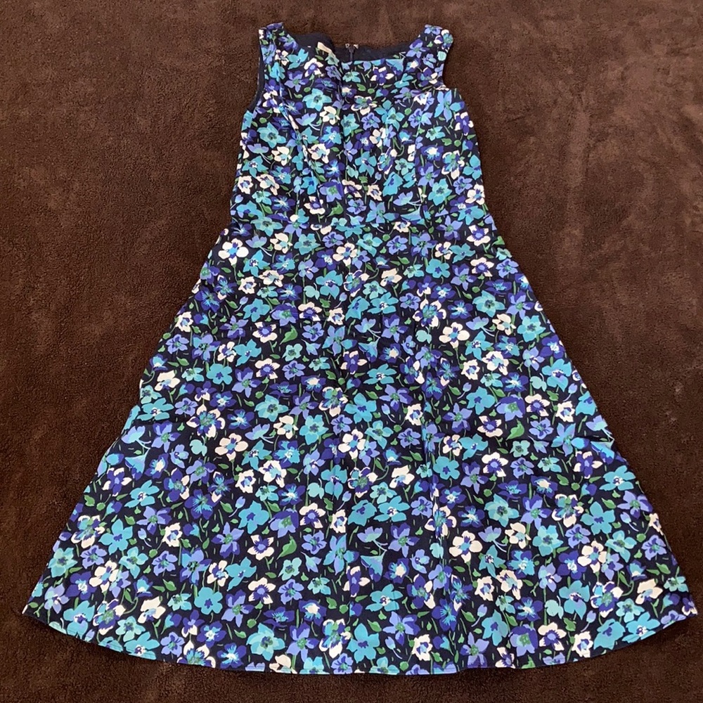 Talbots women’s floral print dress